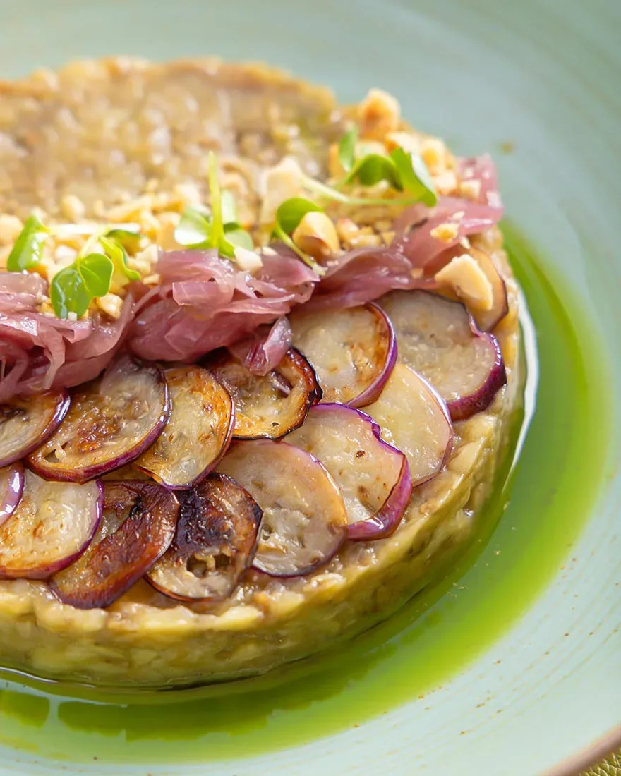 Babaganoush Melanzana Vegano