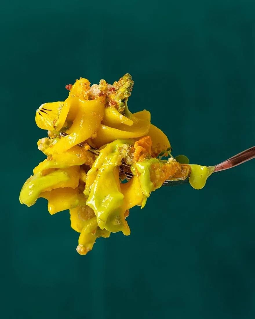 Elica allo Zafferano con Zucchine e Salsiccia di Mare Un Primo che Racconta il Sole 5