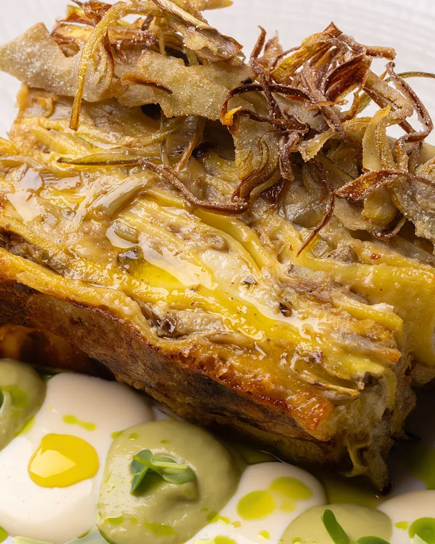RIcetta Lasagna Carciofi