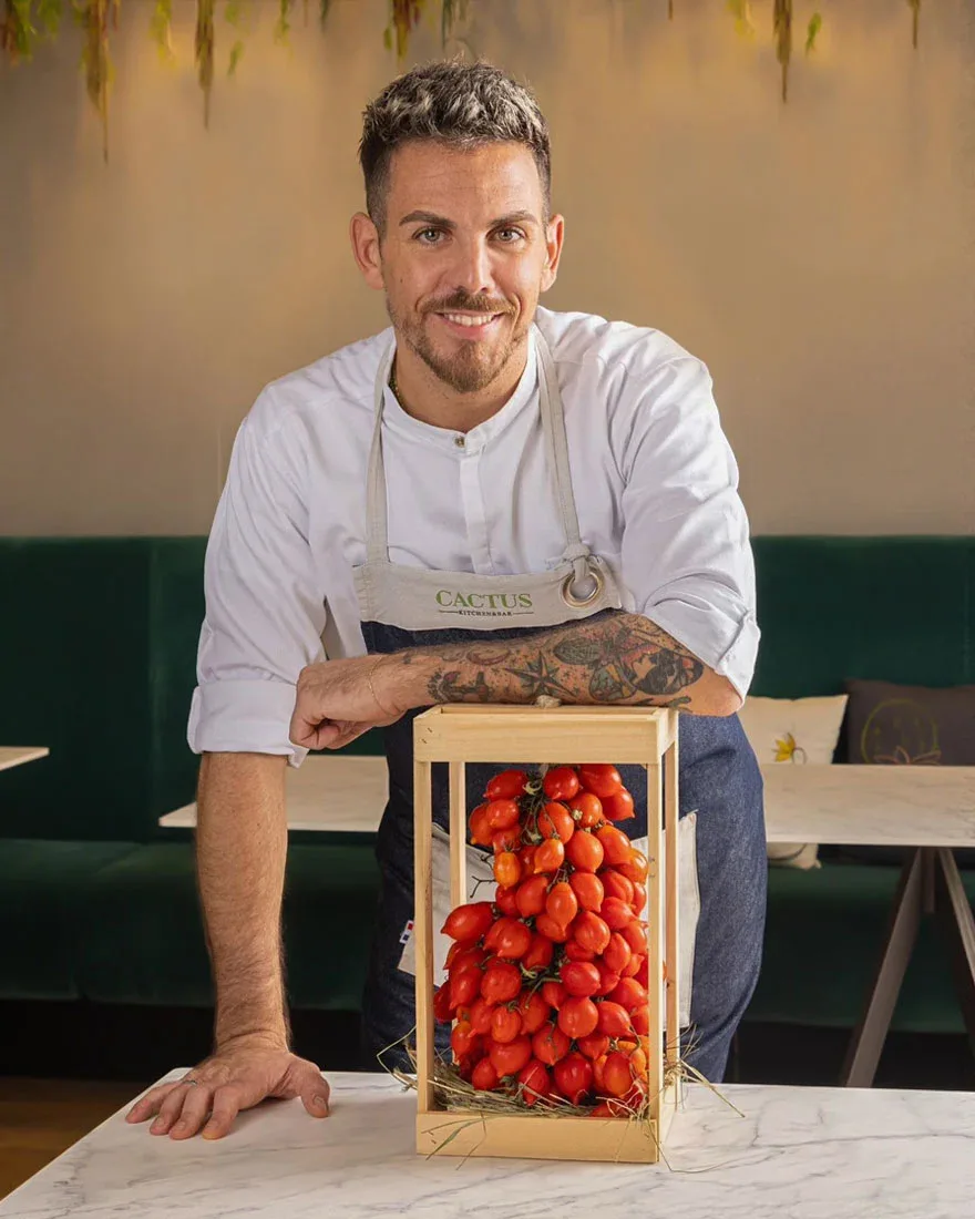 Alessio Sebastiani Pacchero al Pomodoro Supreme