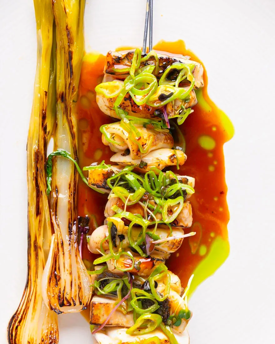 La tecnica yakitori