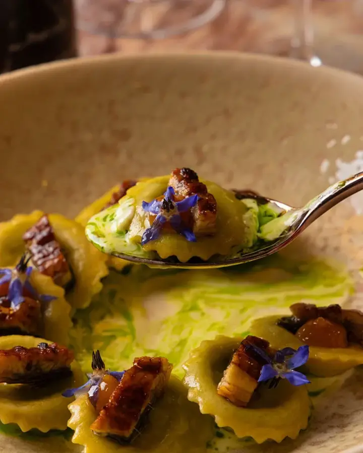 Raviolo di borragine