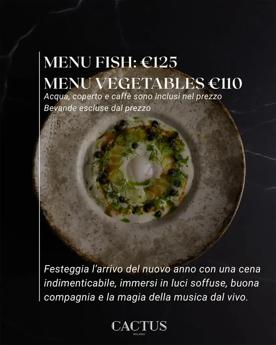 New Year’s Eve at Da Cactus Milano