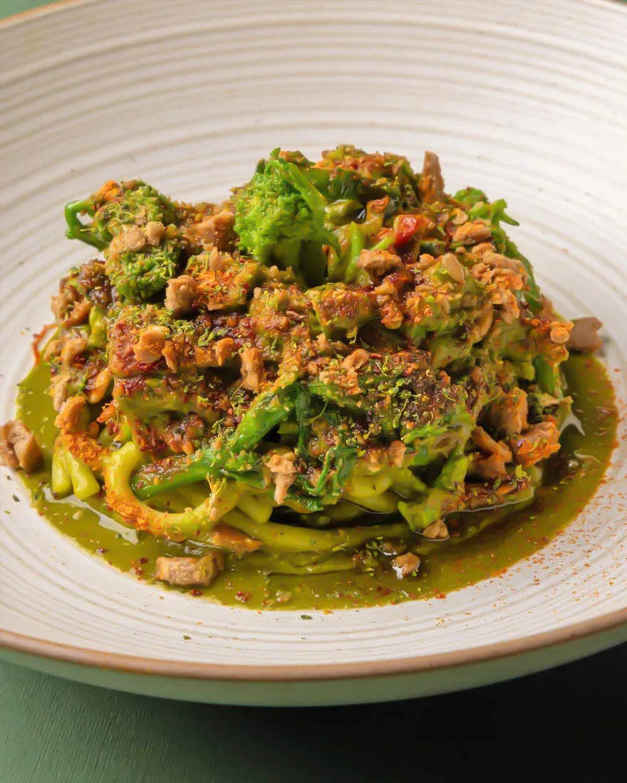 Troccoli con Cime di Rapa