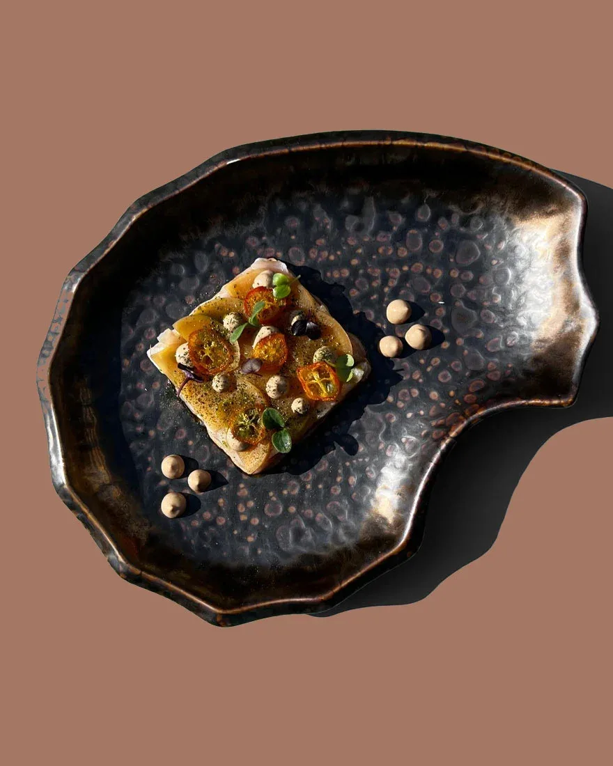 crudo di ricciola cactus milano