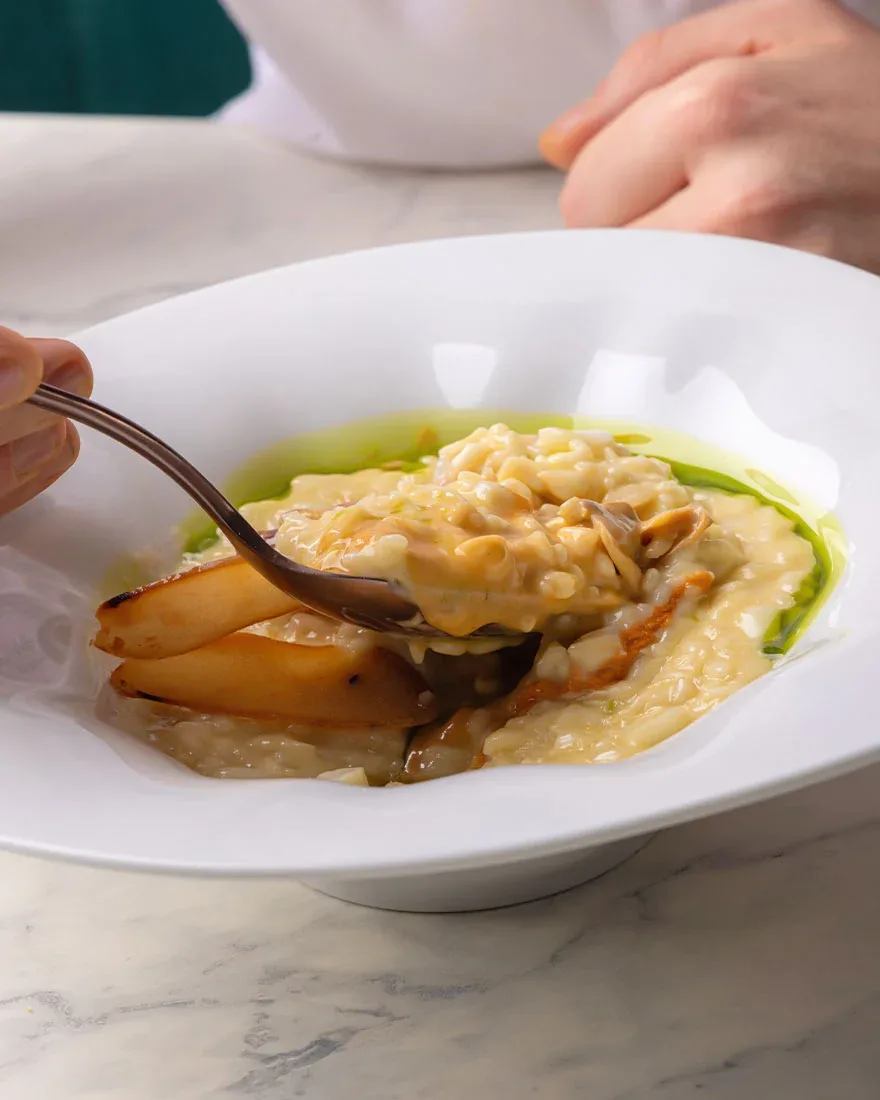 Il Risotto di Mare Sotto Sopra