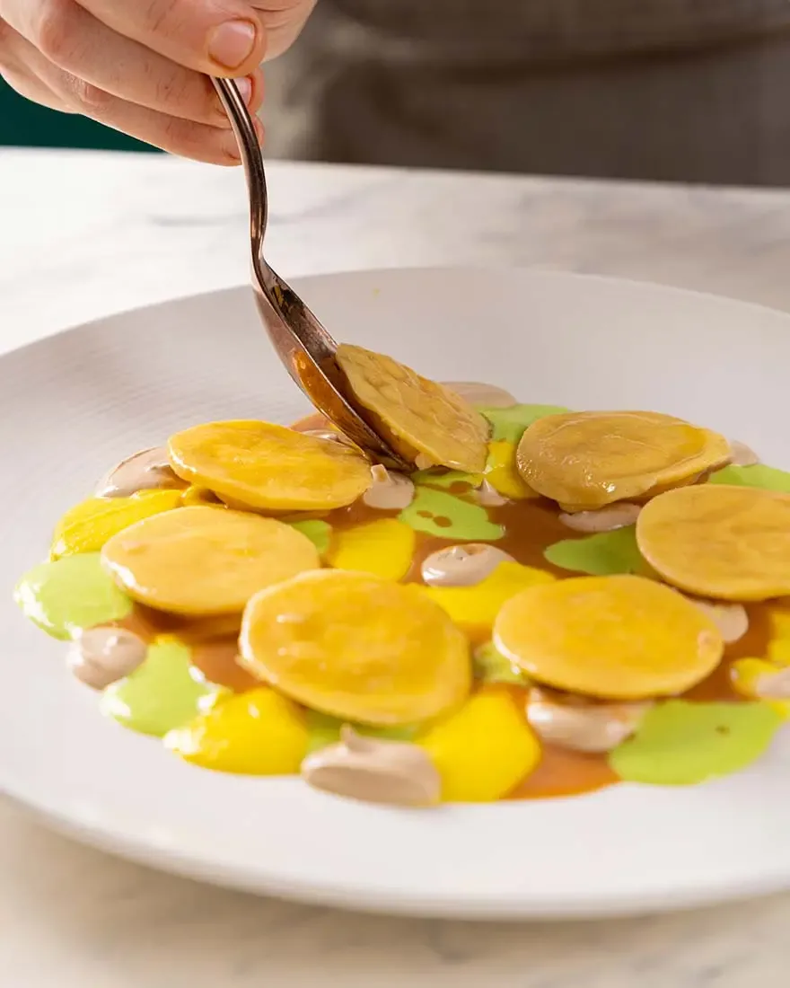 Ravioli di Gambero Rosso Cactus