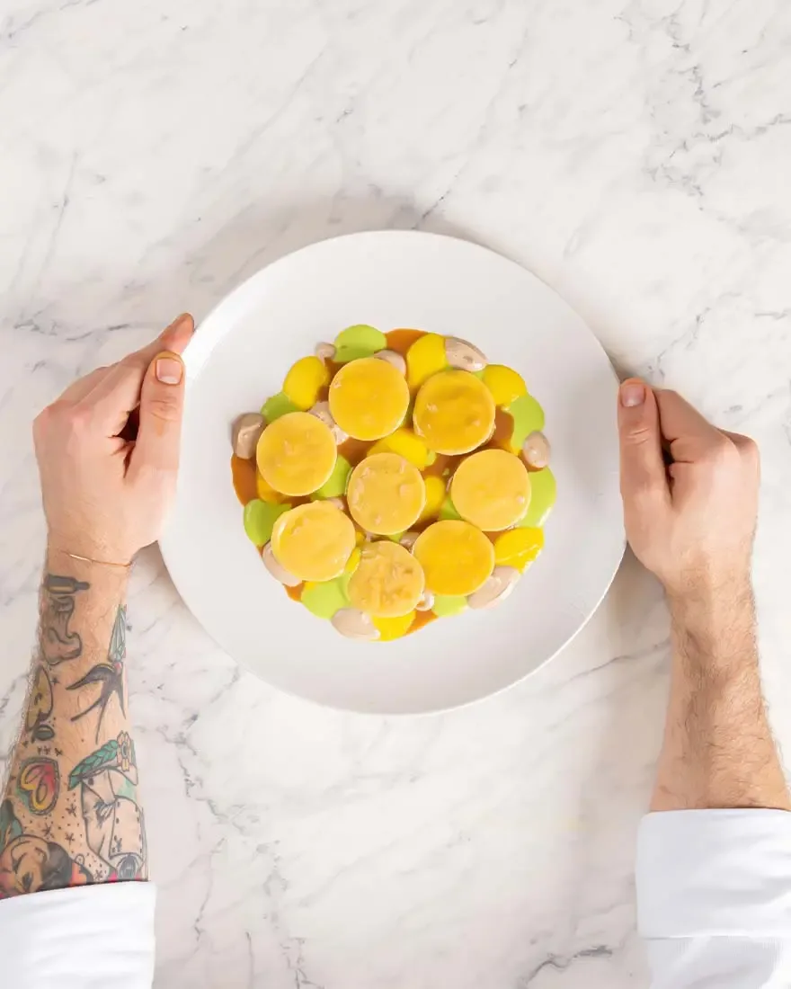 Ravioli di Gambero Rosso Alessio Sebastiani