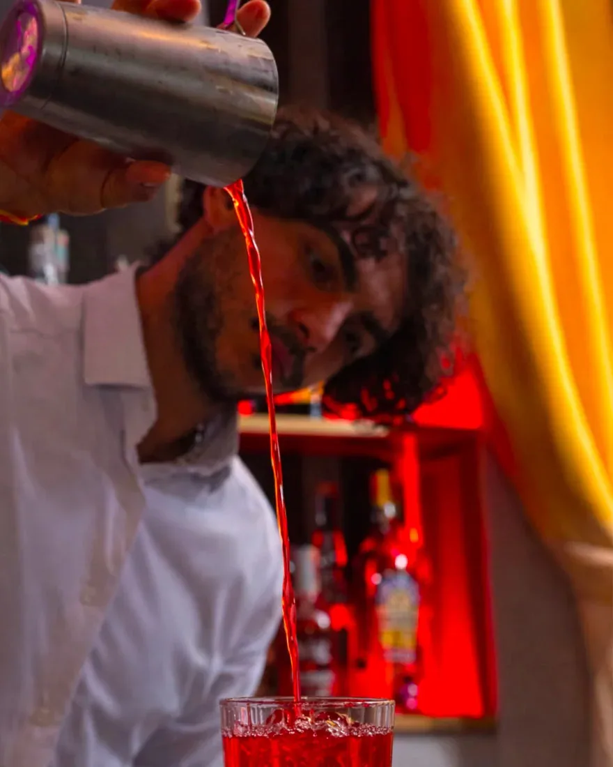 RED FLAME il cocktail ispirato al fuoco olimpico