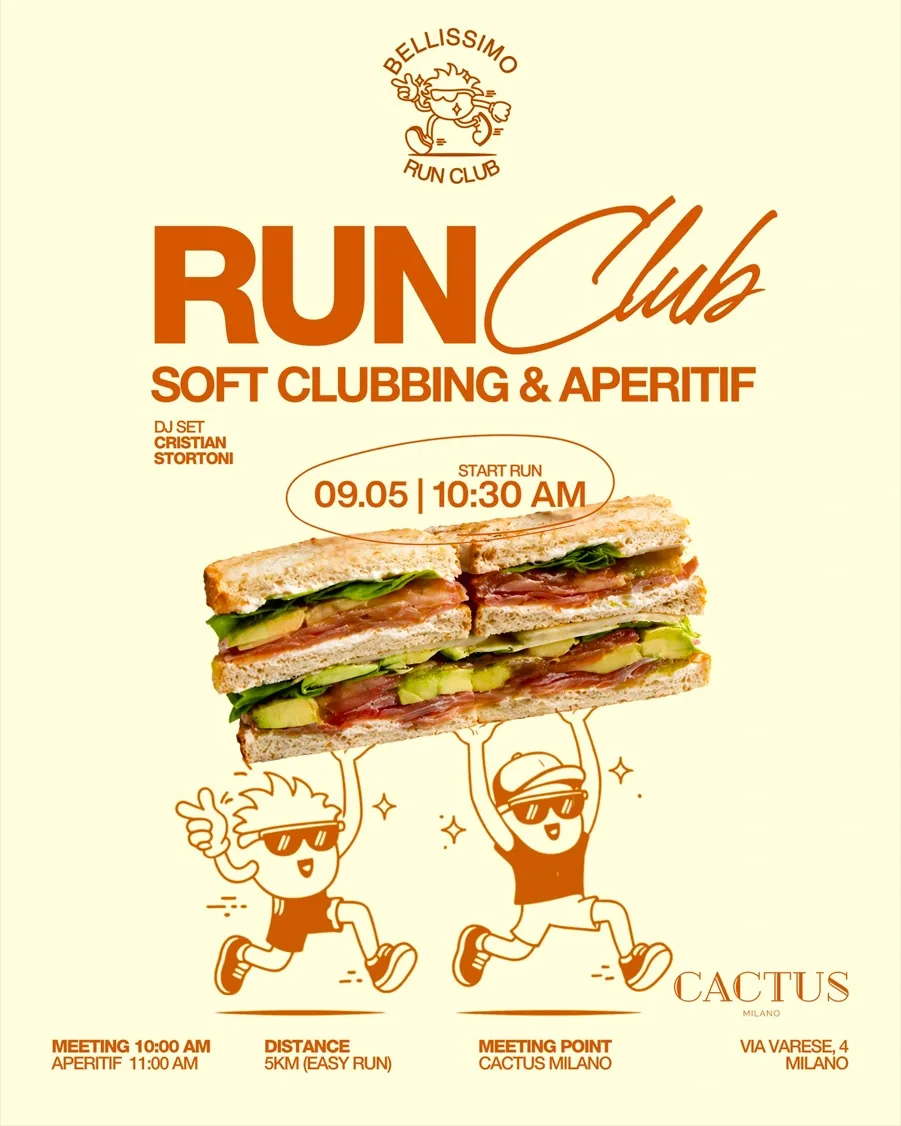Run. Bellissimo. Aperitif.